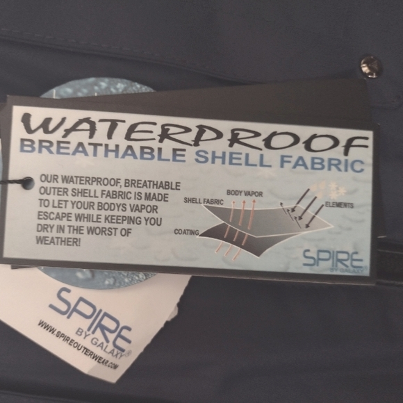 NWT Spire XL Heavy Duty Jacket "Amped" - Picture 2 of 6